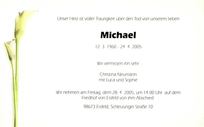 Trauerdruck von Zehner GmbH Bestattungen